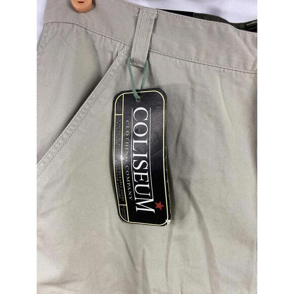 Coliseum Men's Cargo Shorts Size 36 New with Tags Color :Stone - Picture 3 of 12
